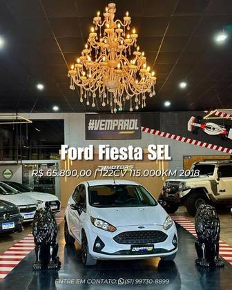 FORD FIESTA 1.0 ECOBOOST GASOLINA SEL POWERSHIFT